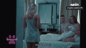 Taboo Fantasy, Jessie Ames And Kiss Cat In Will Stepdad Fuck And Cum Inside Stepdaughter In Share Bed While Stepmom?