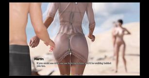 The adventurous couple #51 - Martin and Anne went to the beach and he got a handjob