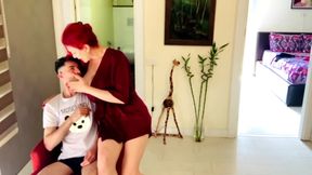My Step-son Show Me His Dick After I Punish Him