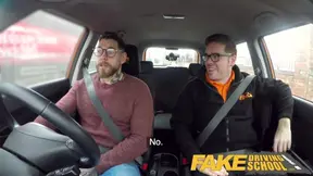 Sex Driving School 2 students have hot backseat sex
