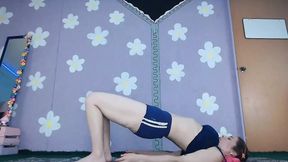 Yoga Workout Beginner Class Live Streaming Latina Flashing Nip Slip