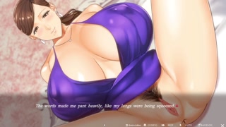 Uncensored Hentai Game: Manami MILF Orders me to Jerk Off with Her while role playing