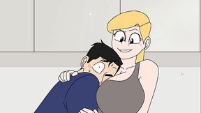 Landlady has huge tits - LockDown Dom part 9