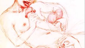vintage erotic art