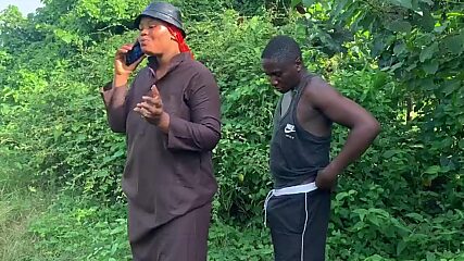 Farmer Musa Bangs His Hot Madam in the Bushes