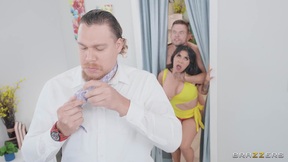 ”BRAZZERS Tokyo Lynn & her fiancé are getting ready to go out but she wants other big dick”
