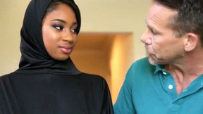”Virgin ebony muslim teen has sex with white american man to avoid travel ban”