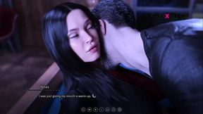 The Seven Realms - the Vampire Prince Atlas Fucking His Bond Leyala From Behind