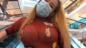 ”Huge tits Thai STEPMOM GF Hana mall visit & sex once back home”