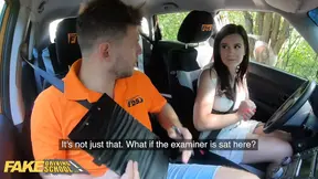 Sex Driving School Teen Little Eliss Gives Great Blowjob
