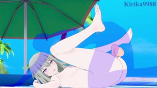 Kusanagi and I have intense sex on the beach. - Project SEKAI Hentai