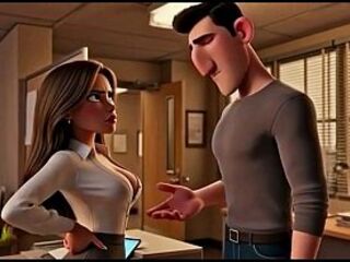 Copy Room Bitch - Excited office cutie gets screwed in the copy room (AI Generated)