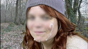 I suck a stranger in the woods (miss caress)