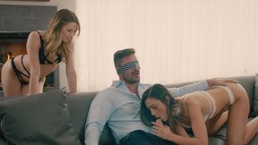 ”3some surprise for BF”