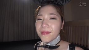 Oriental Cum Dumpsters Gagged by Massive Cocks
