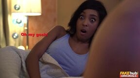 Foot Long Dong for Stepsister's BFF at Night