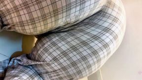Big Round Ass Muslim Sexy Stepmom Stuck Inside Tea Table & Want Anal Fuck From Stranger - Wide Pussy