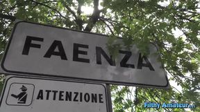 Selvaggia Forte exhibitionist teen with a great desire to transgress