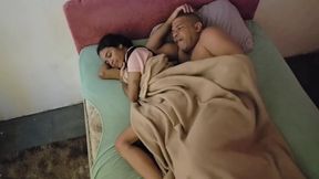 Stepfather and Stepdaughter Shared Bed and Ended up