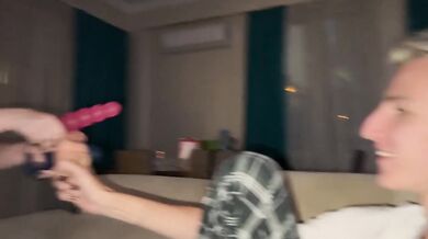 My boyfriend ruined me with his friend's huge cock at our party
