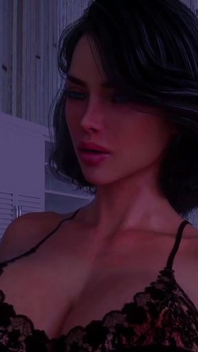 Stepmom and Stepson Shares Bed in a Hotel Room - 3D Hentai Animated Porn - Milfy City   Clip 1