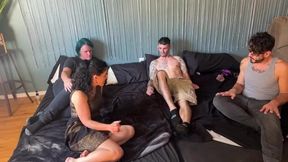 Bisexual Swinger Birthday Foursome - Cliff Media Productions