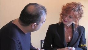 The sexy tax inspector fucked you.  With Ann Lorca !!