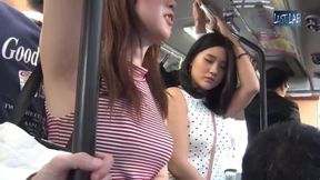 Crowded Bus Chaos, Her Lifted Miniskirt and Tight Curves Drive Every Passenger Wild - P7