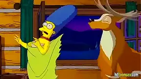Marge Cheats with Barts Friend in Springfield Lust Adventure
