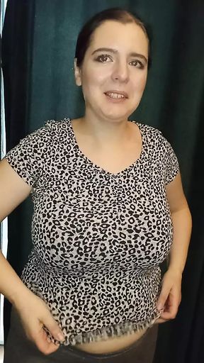 take off blouse and bra