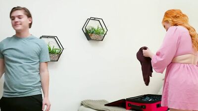Fucking My Busty Stepmom Again And Again - Lauren Phillips