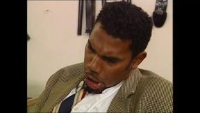 Hot Busty MILF Ass Fucked and Cummed on Ass by Black Doctor and Cop