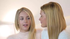 Close-up of a hard caning in a full HD movie