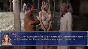 The office wife #22 - Stacy teased Zack and later on Simon played with Stacy's pussy