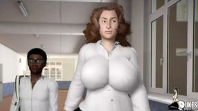 Freaky big booty white bitches get to earn a few extra dollars while pleasing BBC